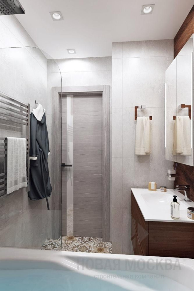 Дизайн-проект двухкомнатной квартиры 58 кв.м в ЖК «Лучи»