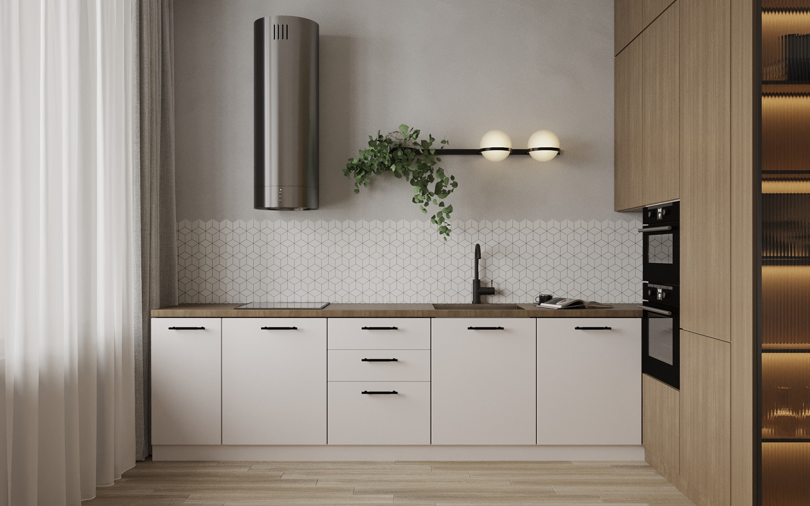 Дизайн 2к квартиры в ЖК Светлана