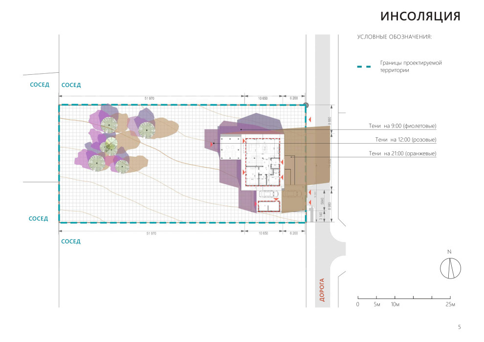Проект частного сада Комарово
