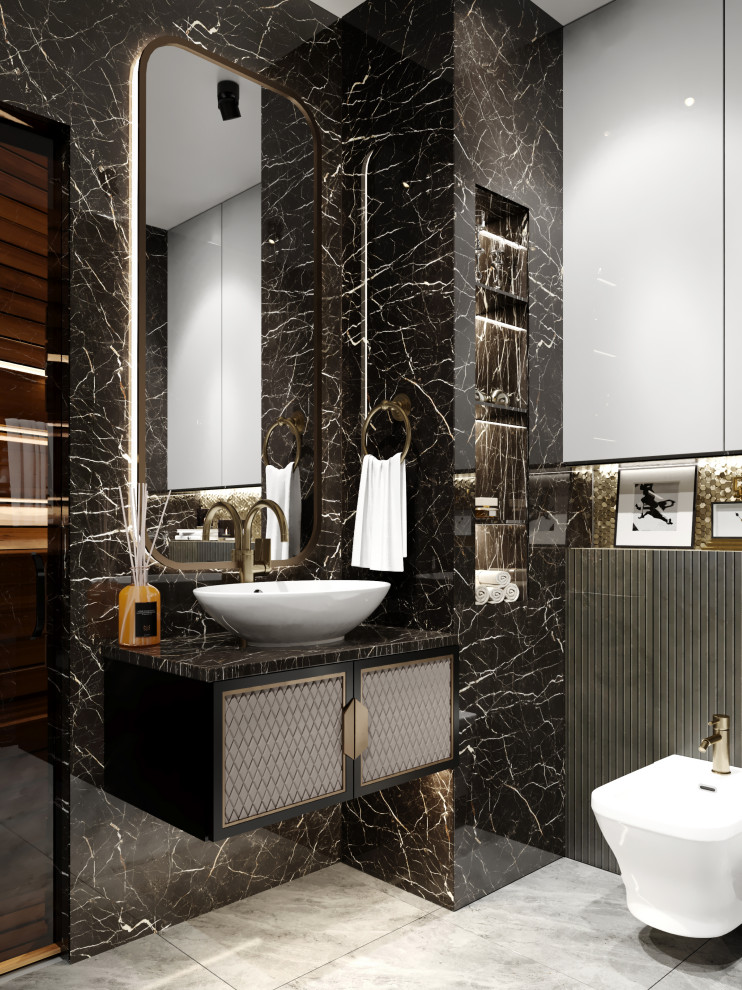 Ванная комната с сауной