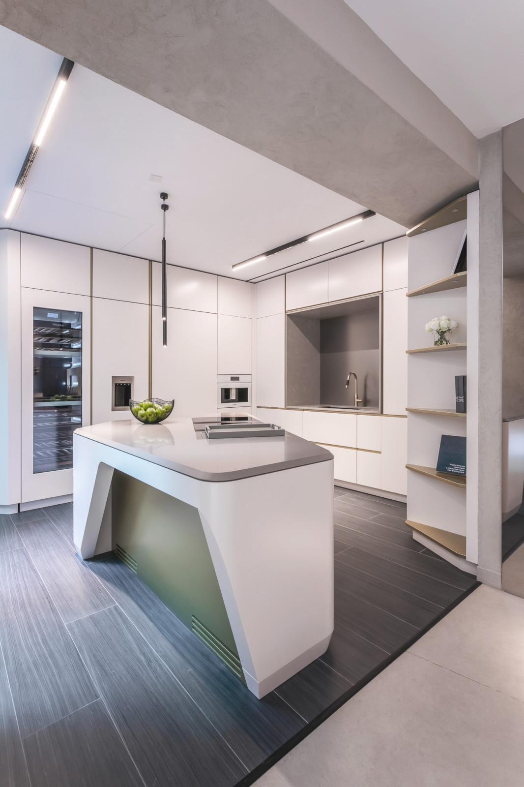 Fusion modern. Interior design of a villa in Monte-Carlo