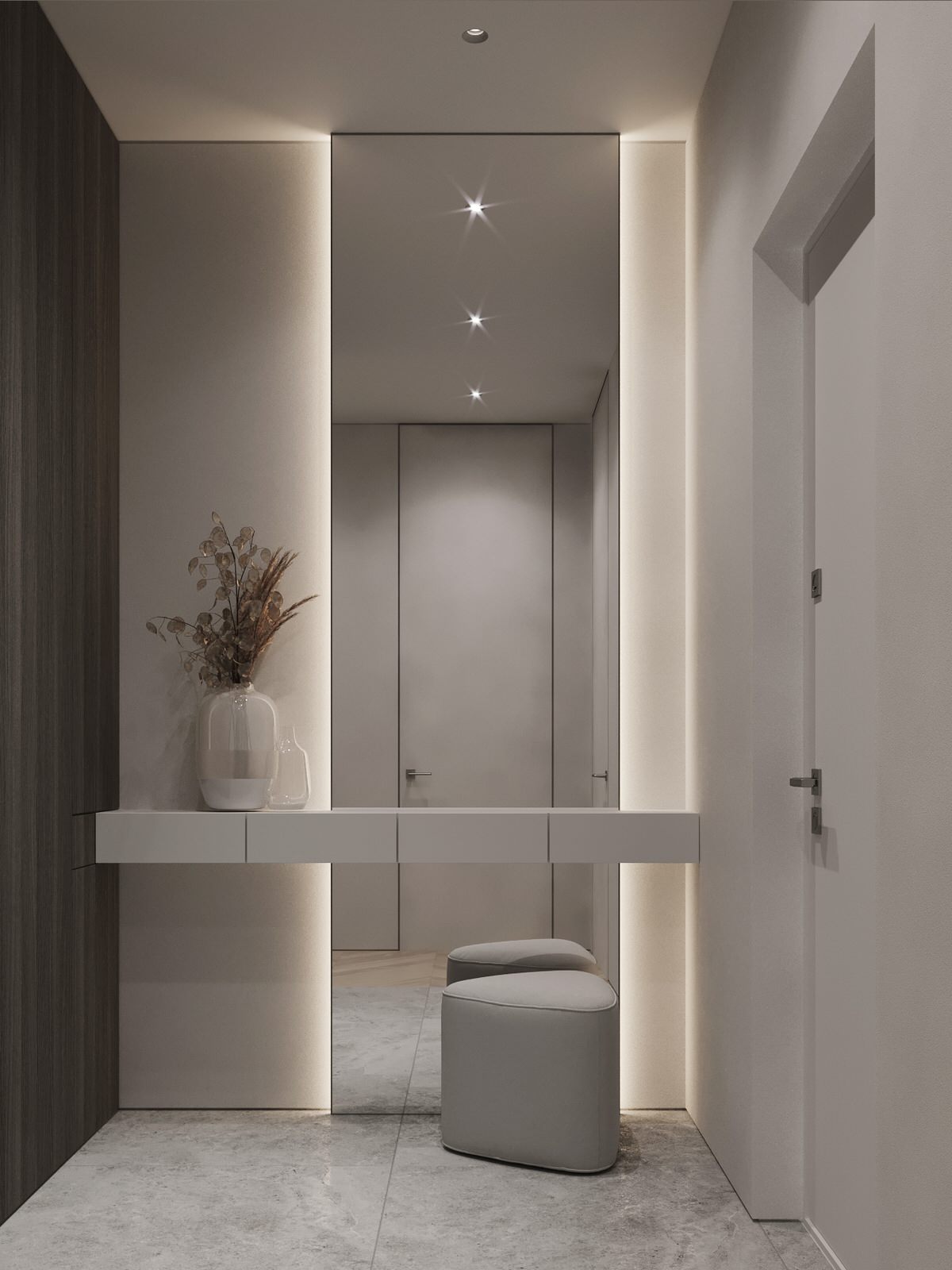 Дизайн-проект квартиры 85м2 в жк Пряники г. Владивостока