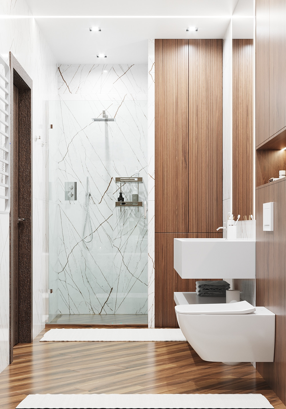 Ванная комната в ЖК Лесопарковый