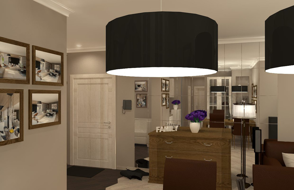 Обложка проекта: Квартира в стиле "современная классика"