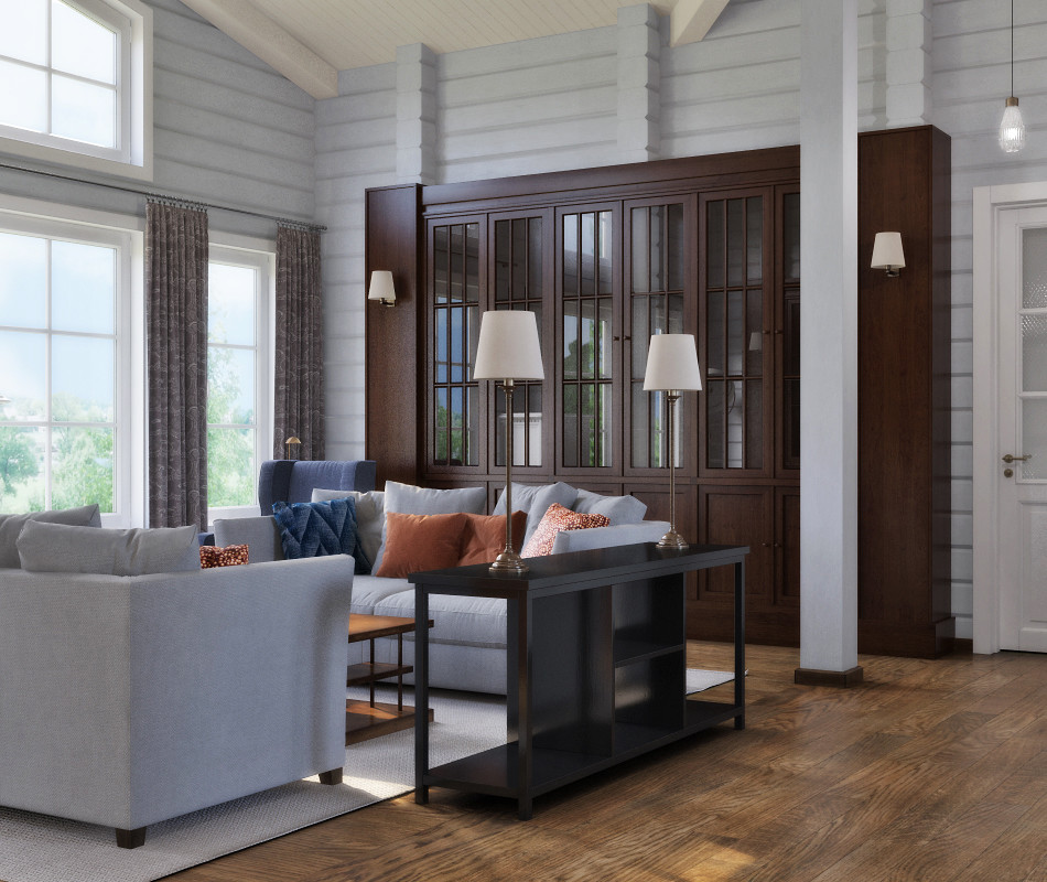 Проект усадьбы в Поленово