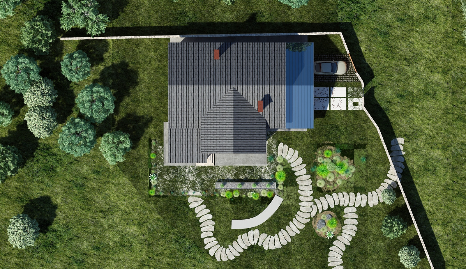 Индивидуальный жилой дом#1