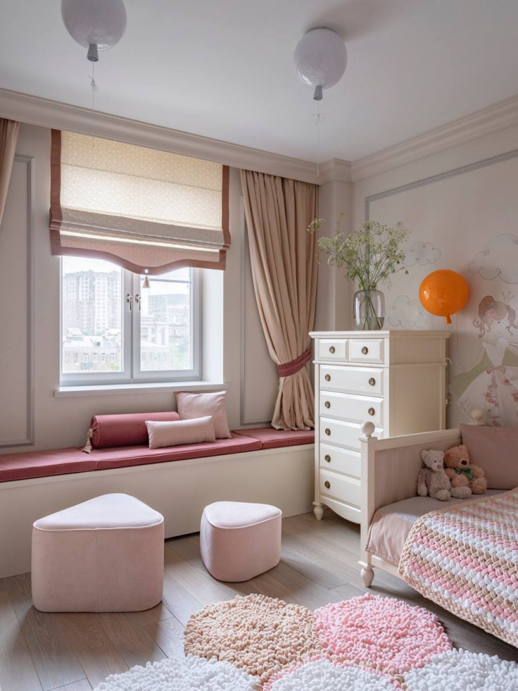 Шторы в интерьере стиля Неоклассика