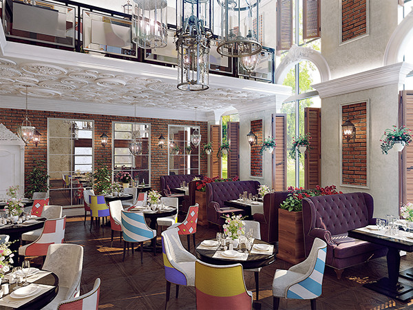 Обложка проекта: Ресторан в итальянском стиле. г.Москва