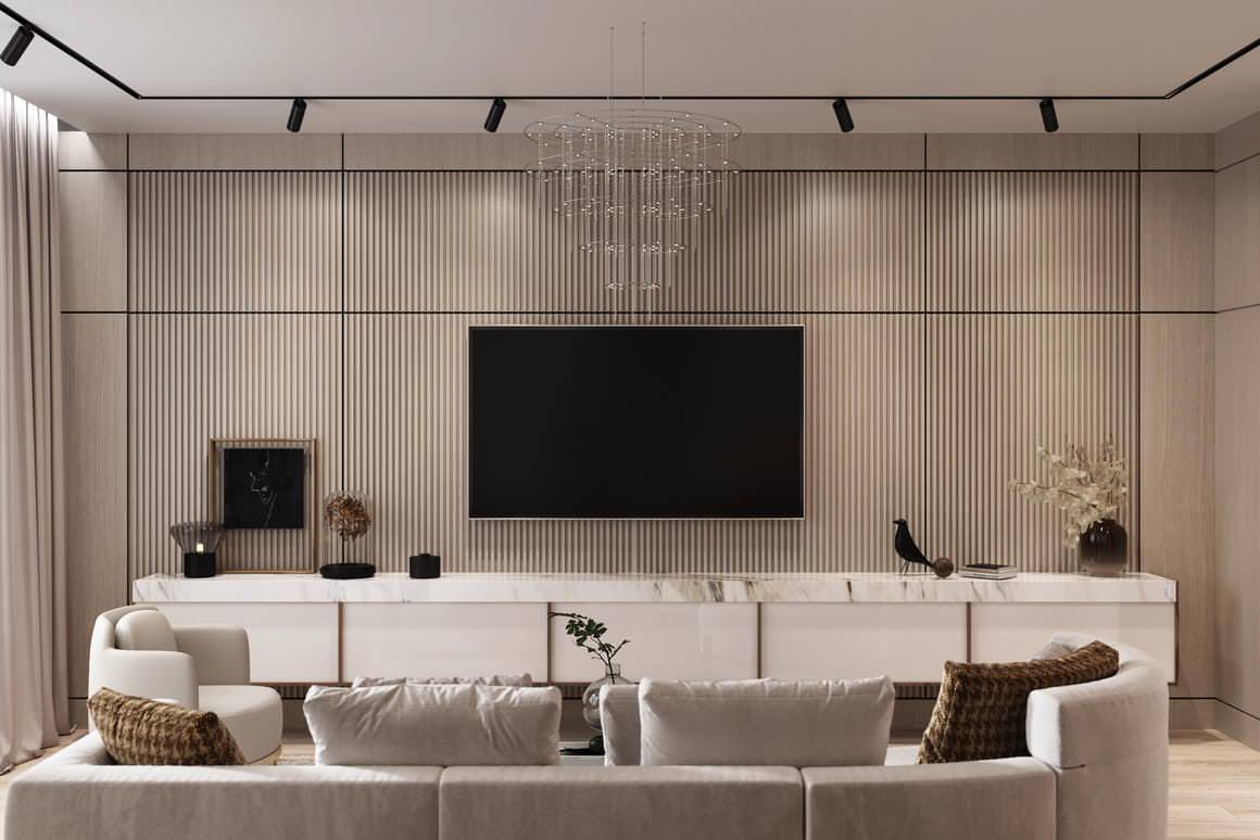 Современная классика в ЖК Русский Дом - 170 метров