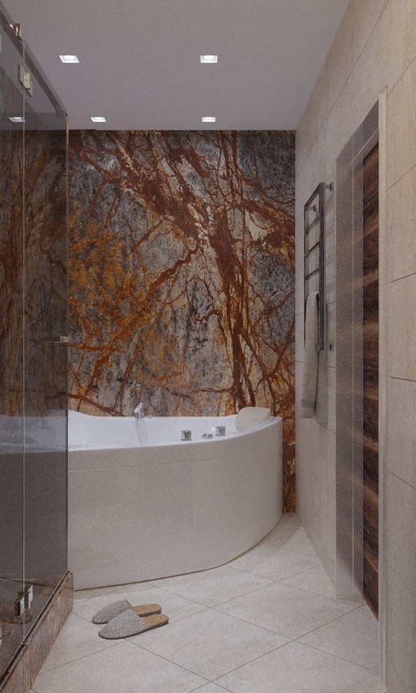 Западное Кунцево. 135 кв.м. Москва. Современная квартира с элементами экостиля.