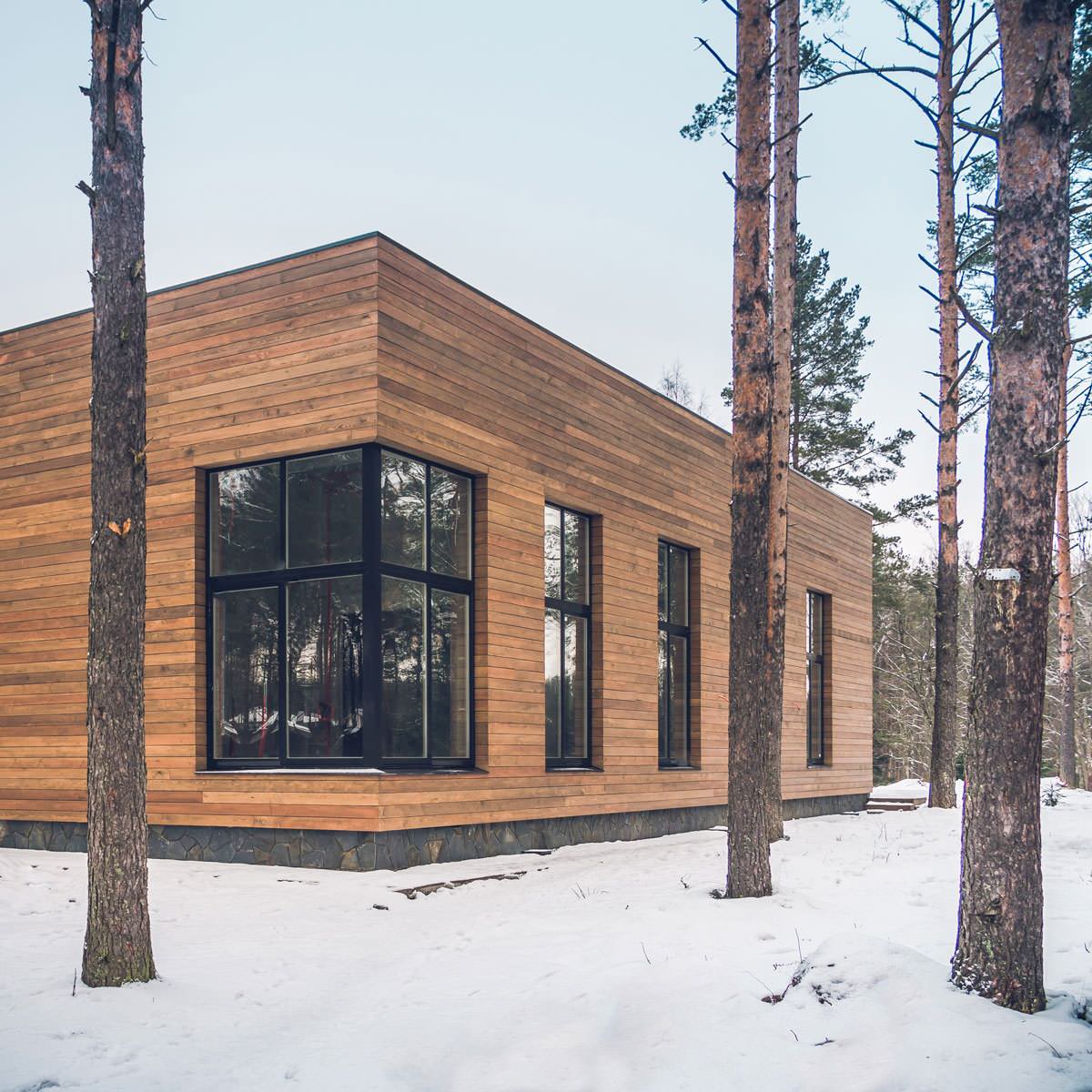 Коттедж в Охтинском парке