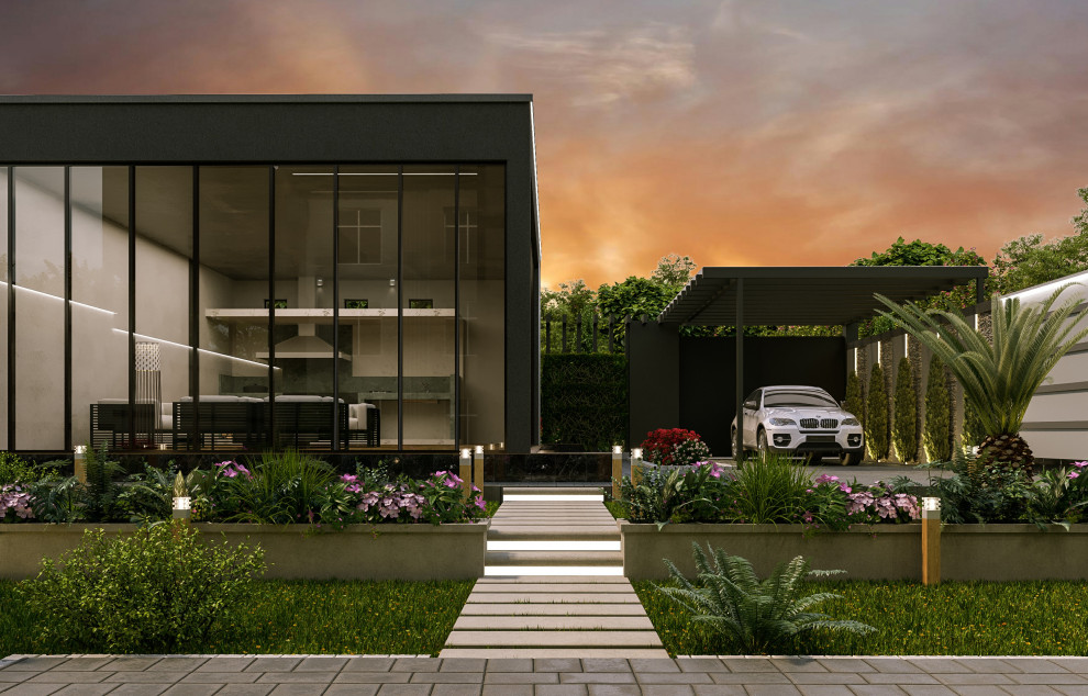 Дизайн Виллы в 3 этажа в городе Ашхабад