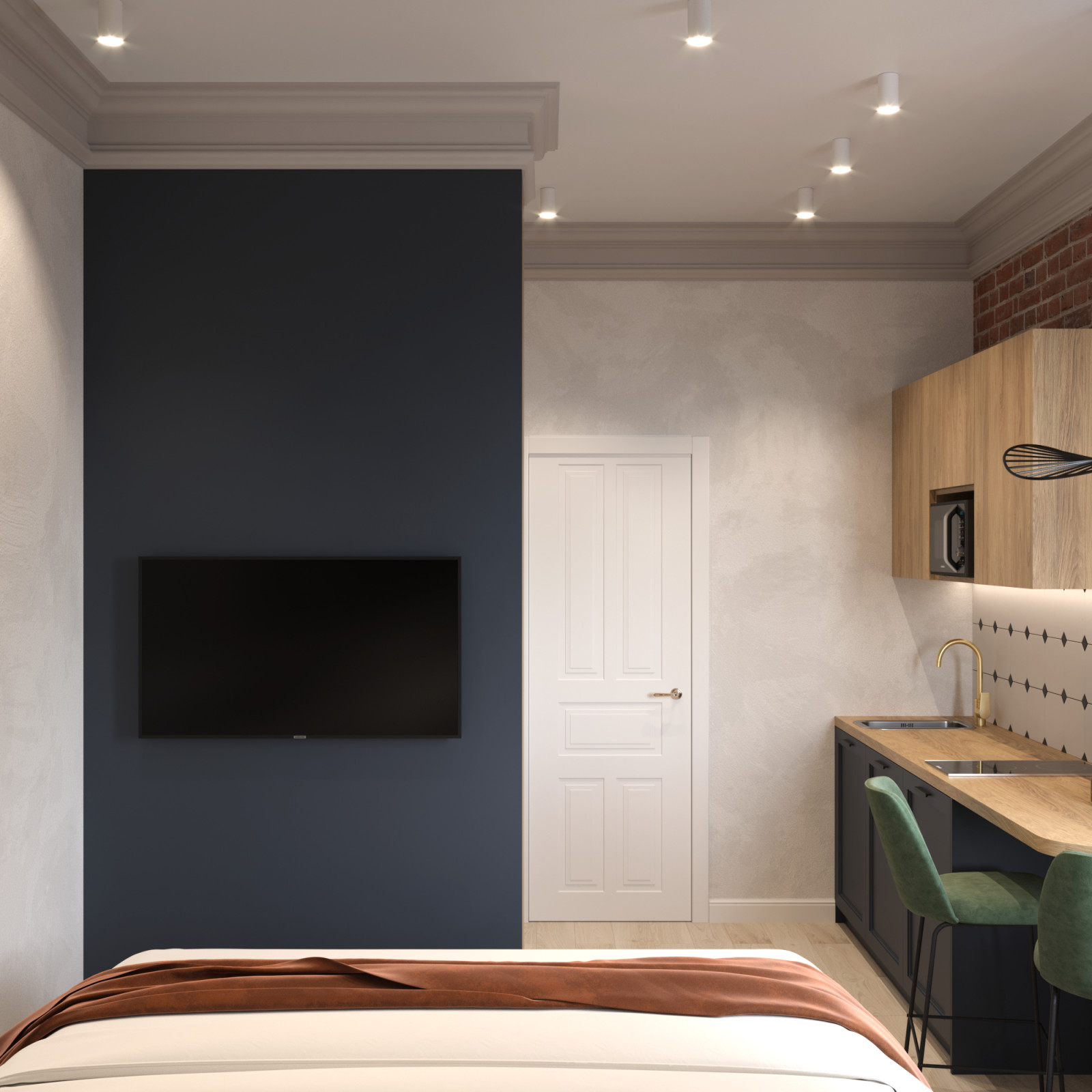 Дизайн апартов в Малой Посадской