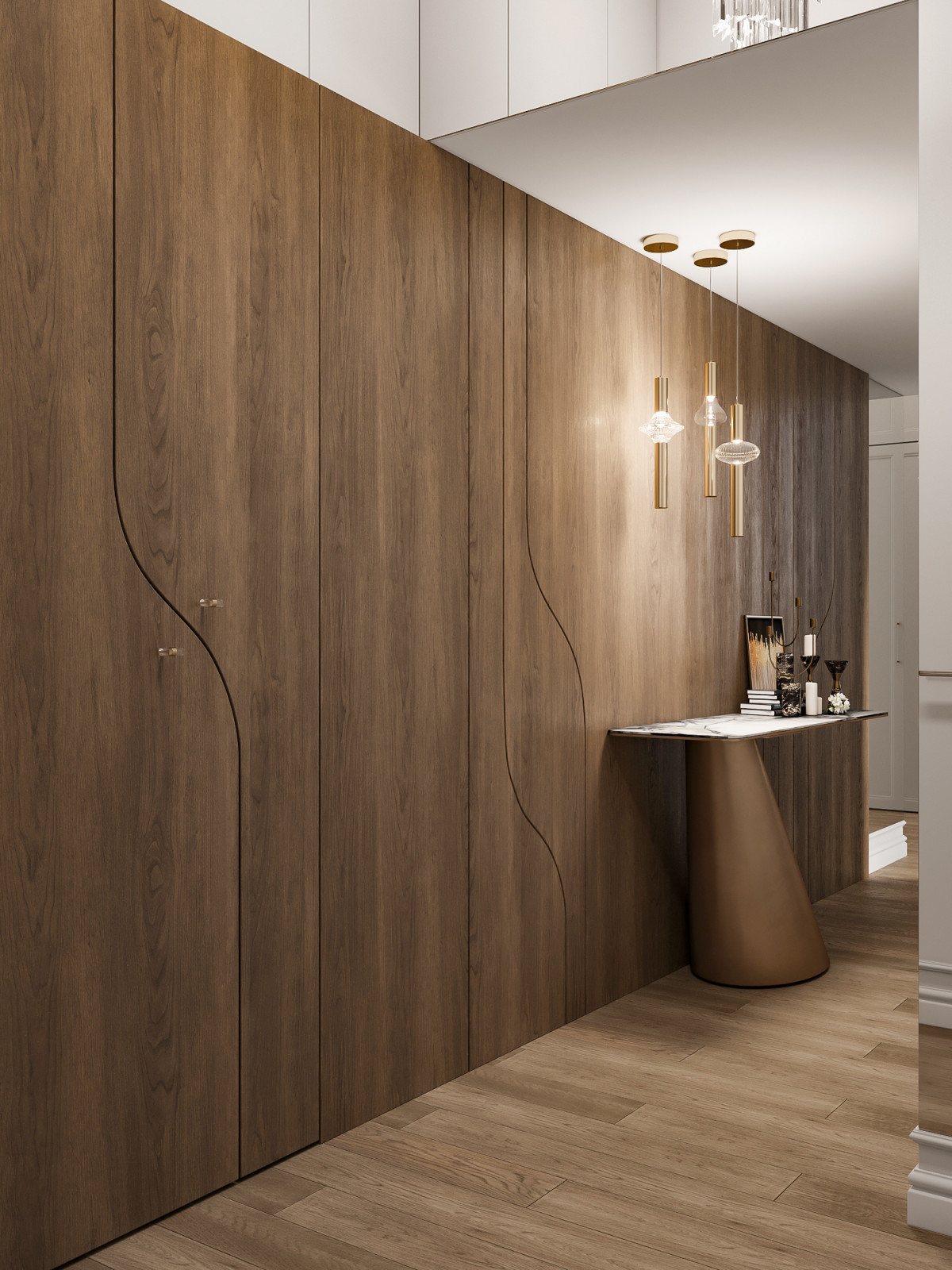 ДИЗАЙН ДВУХУРОВНЕВОГО ПЕНТХАУСА В ЖК "NOW"