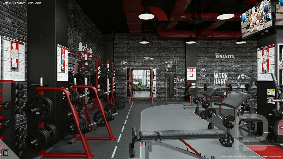 Тренажерный зал GYM series XENON-TOMAHAWK