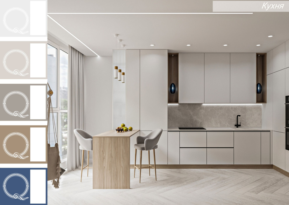 Обложка проекта: квартира студия, ЖК Азбука