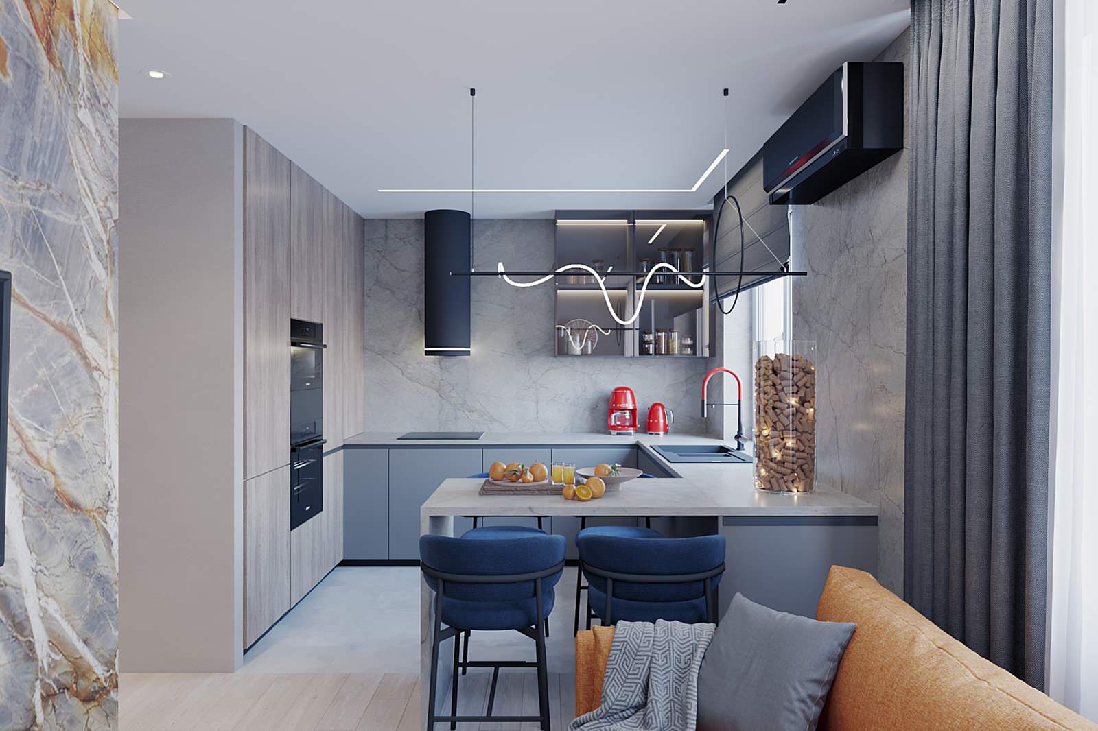 Дизайн проект в ЖК Лето