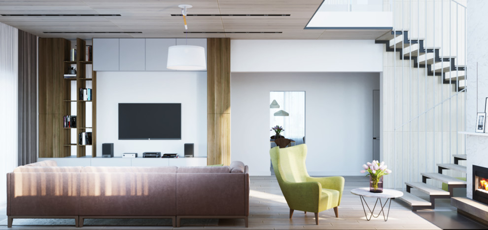 Интерьер коттеджа в п. Русский Юрмаш