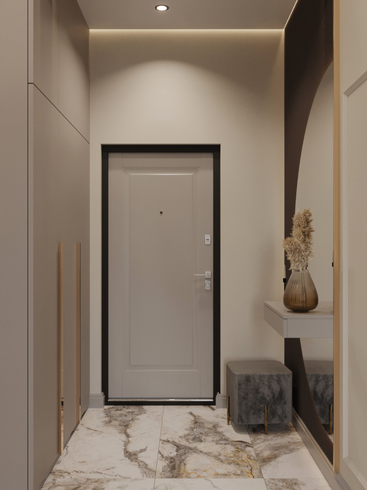 Современный проект квартиры 116 м² для семейной пары