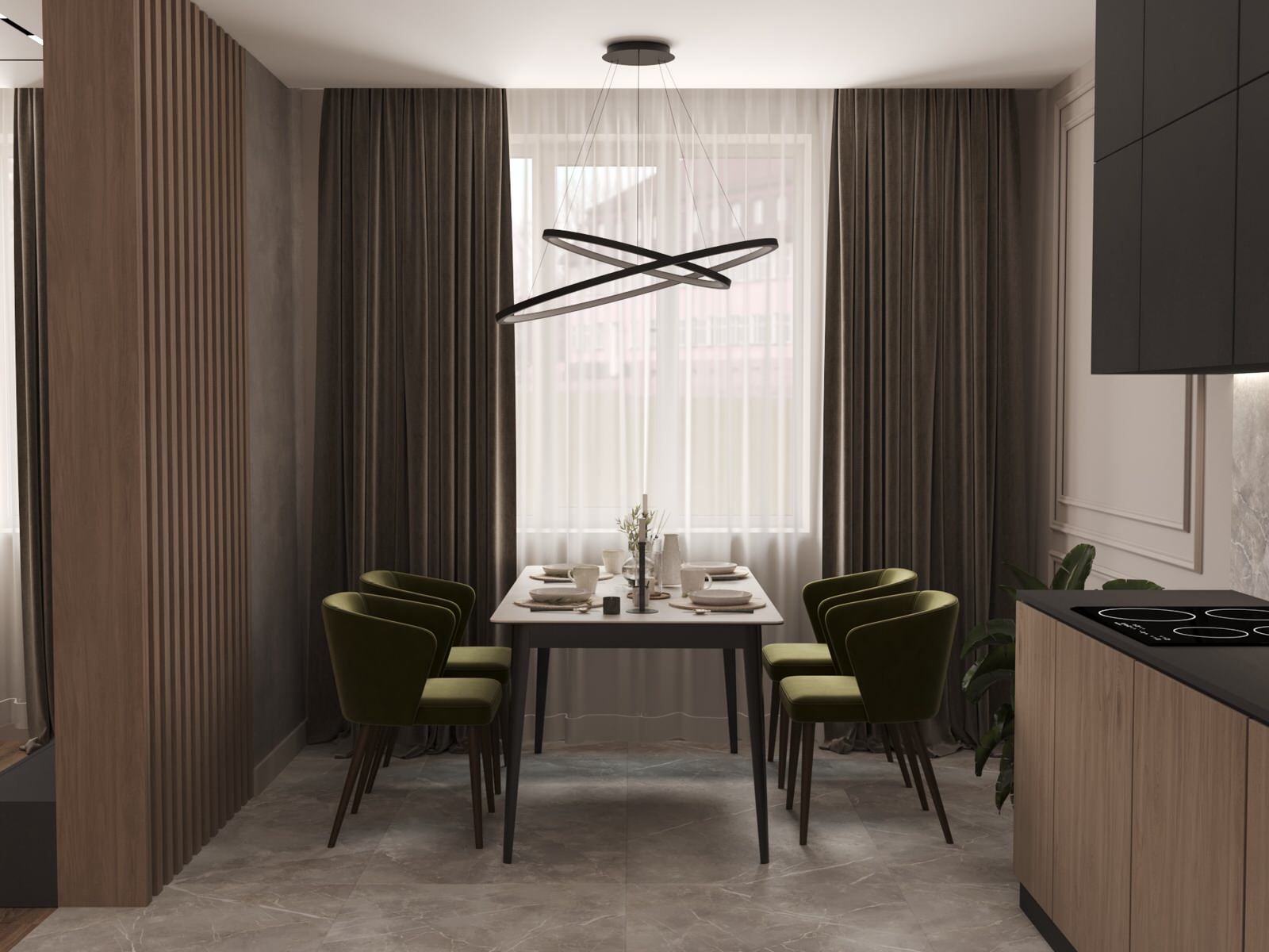 Дизайн-проект квартиры в г. Самара