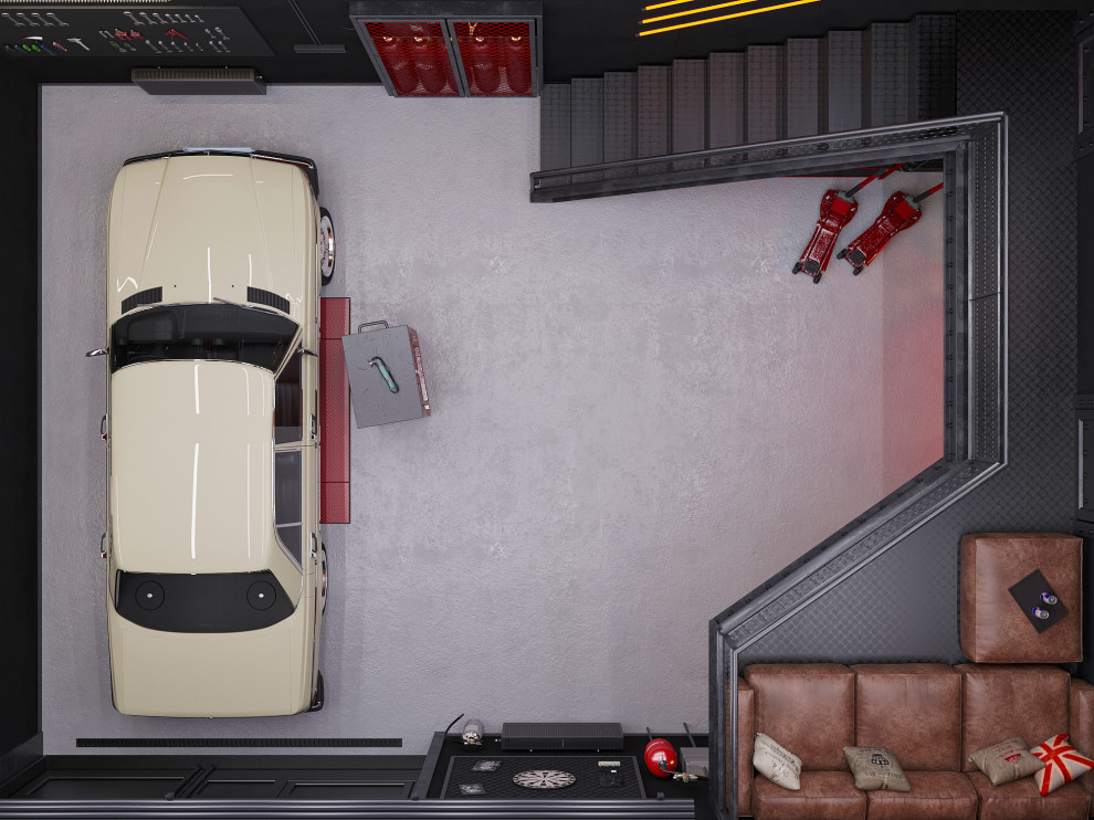 Гараж для двух друзей