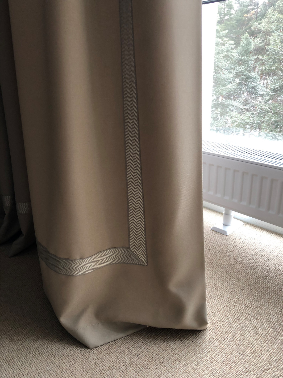 Обложка проекта: Шторы для загородной квартиры