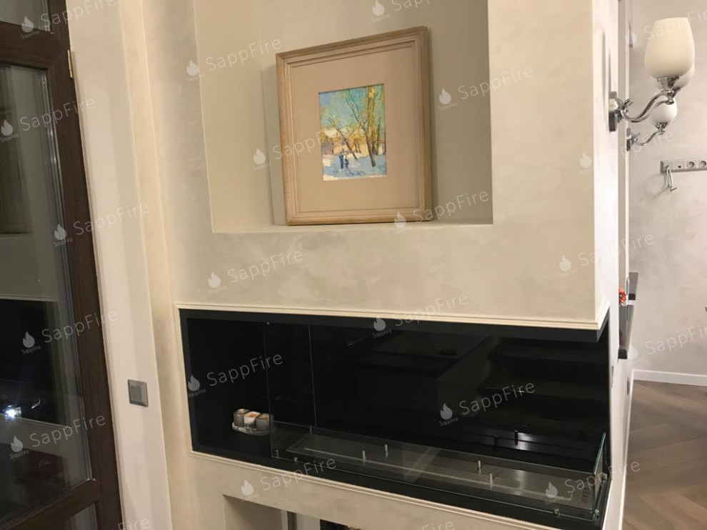 Обложка проекта: Мир уюта и комфорта с нашим выстроенным угловым биокамином