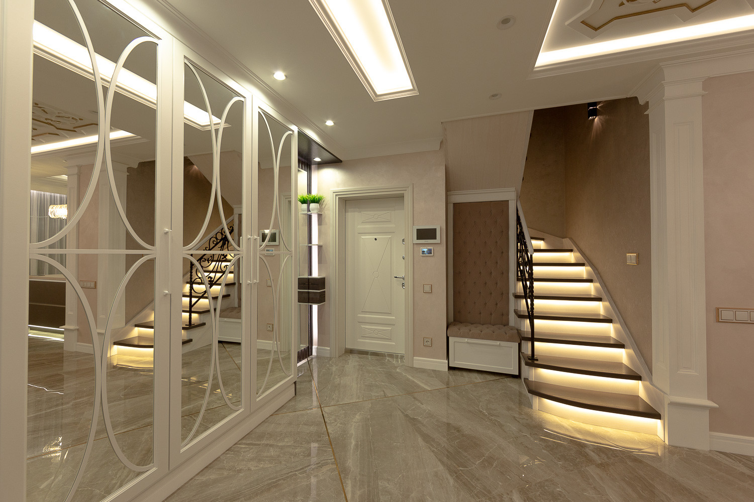 Реализованный проект - фото. Пентхаус "Гермес" ЖК "Цветной Бульвар"