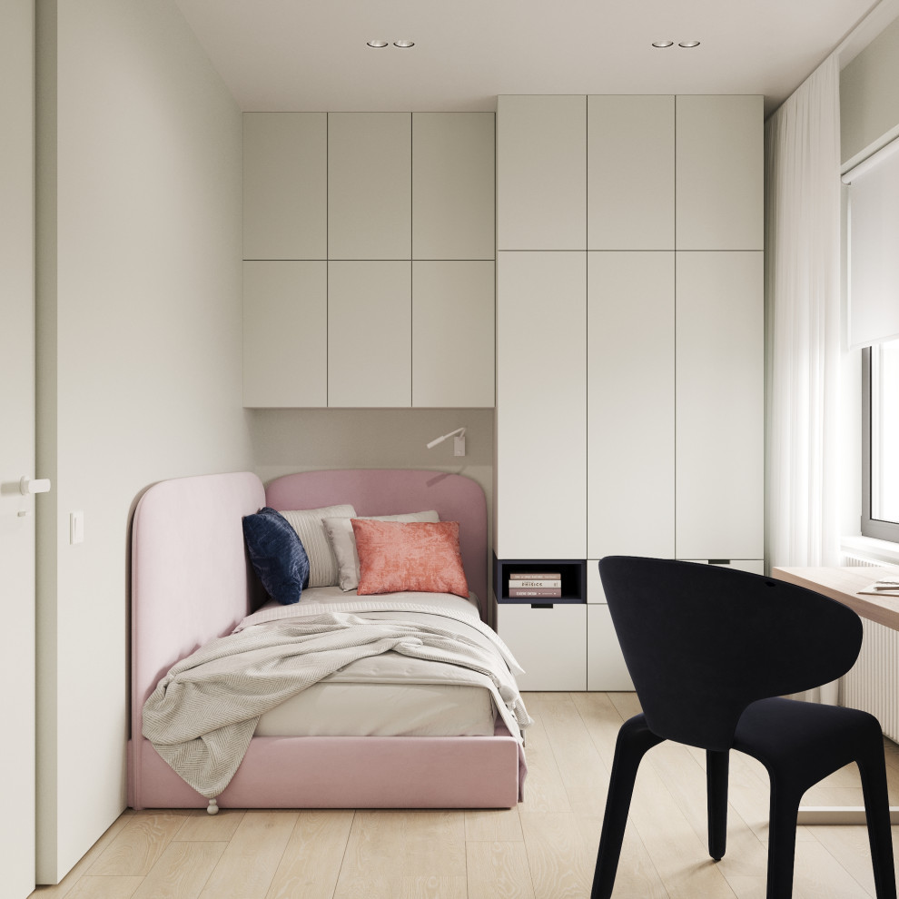 Обложка проекта: Проект 3-х комн. квартиры для семьи с 2 детьми в ЖК iLona, Санкт-Петербург, 2022