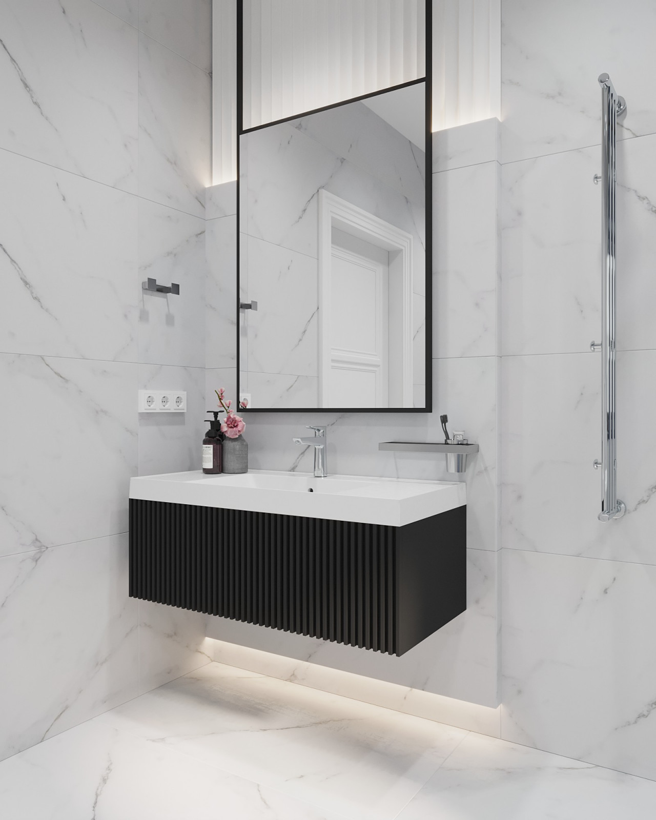 Обложка проекта: Одноэтажный дом в неоклассике