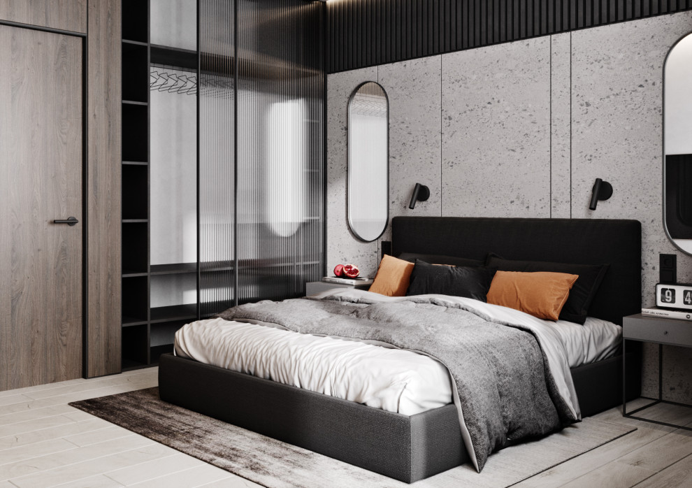 Квартира в темных оттенках