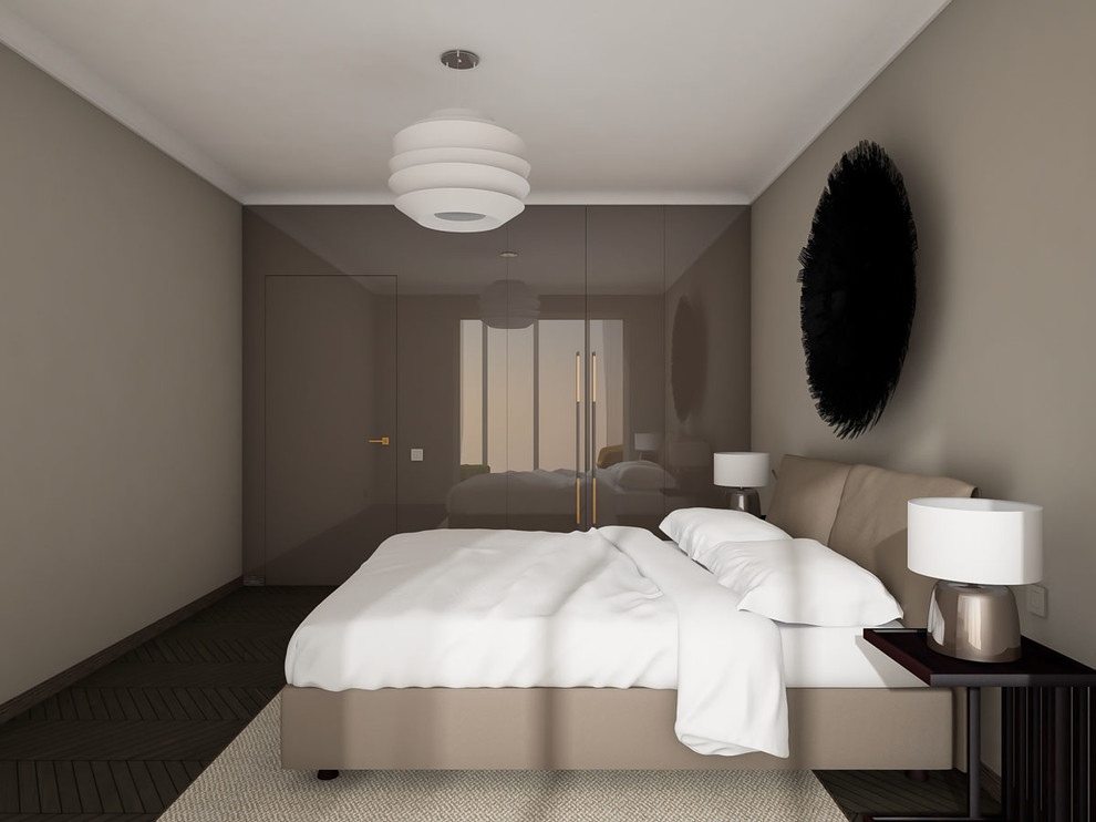 Интерьер спальной комнаты.