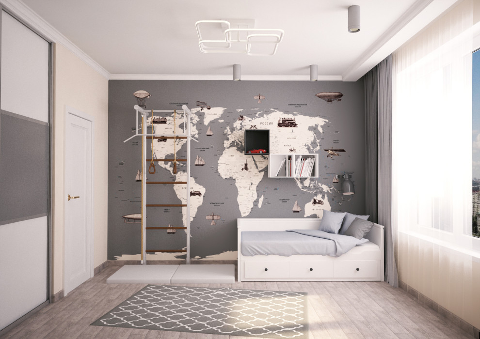 Интерьер квартиры 87 м2 в ЖК Домашний