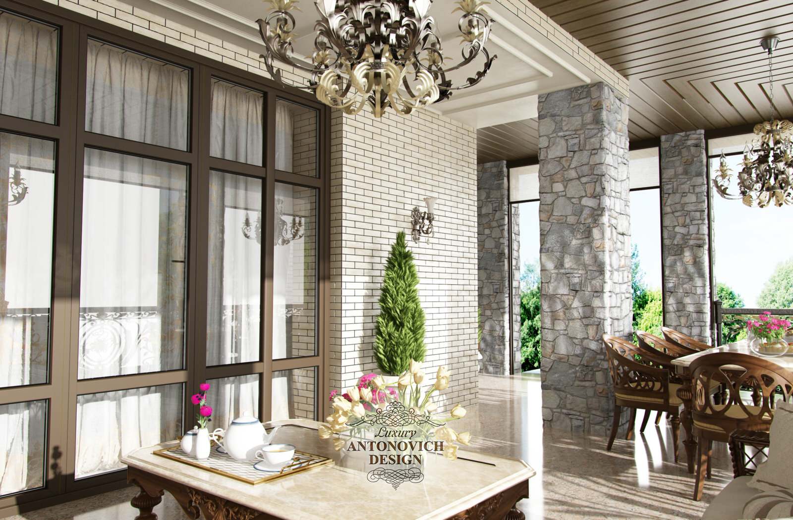 Дизайн террасы