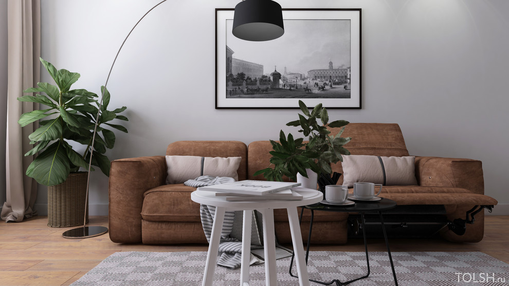 С зелёным акцентом