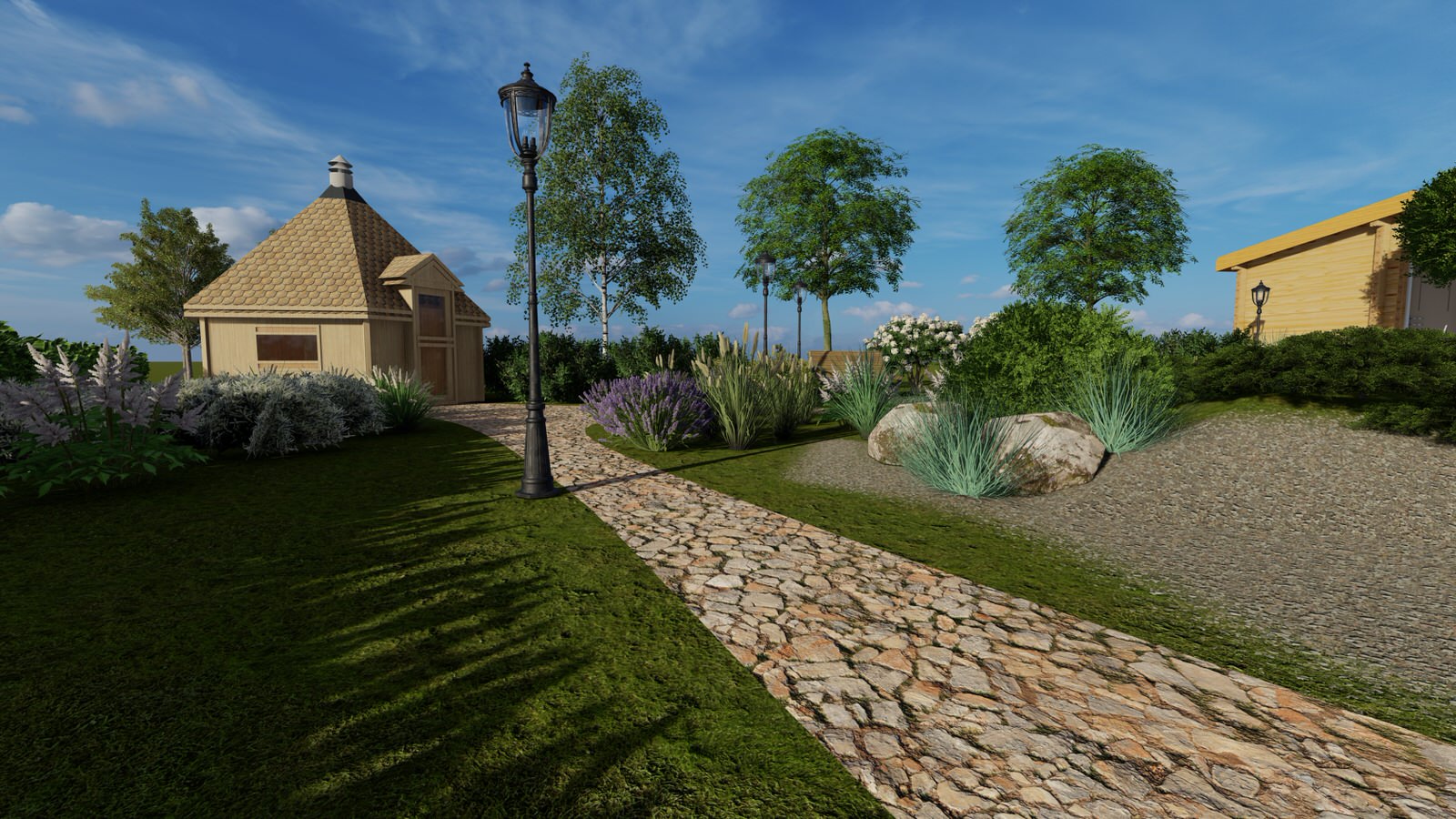 Обложка проекта: КП Дубки Пейзажная планировка