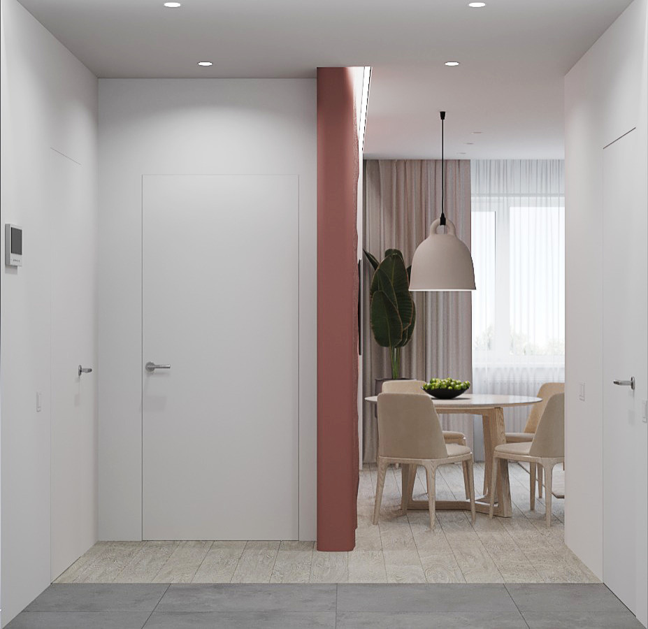 Квартира с элементами этники.