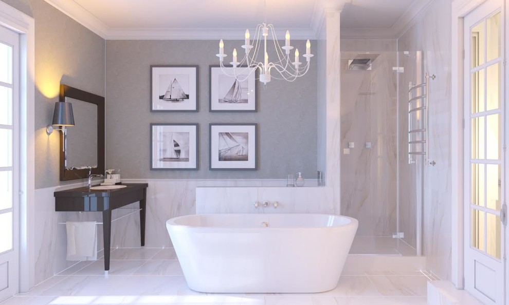 Дизайн интерьера "Строгое благородство"