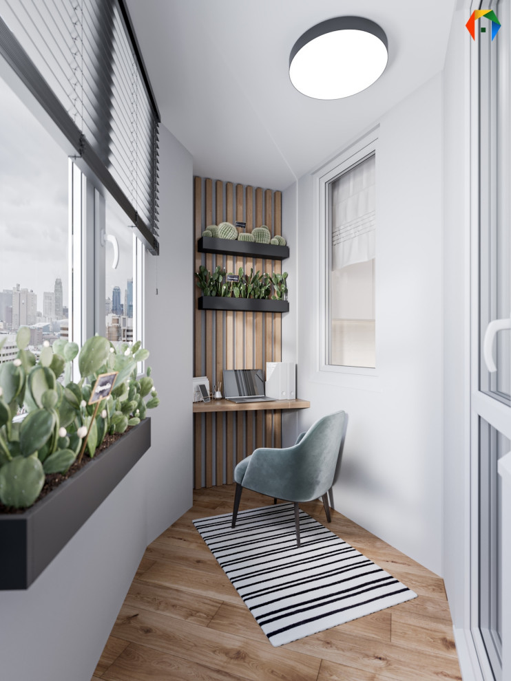 Золотой треугольник. Дизайн проект с преобладающим скандинавским стилем