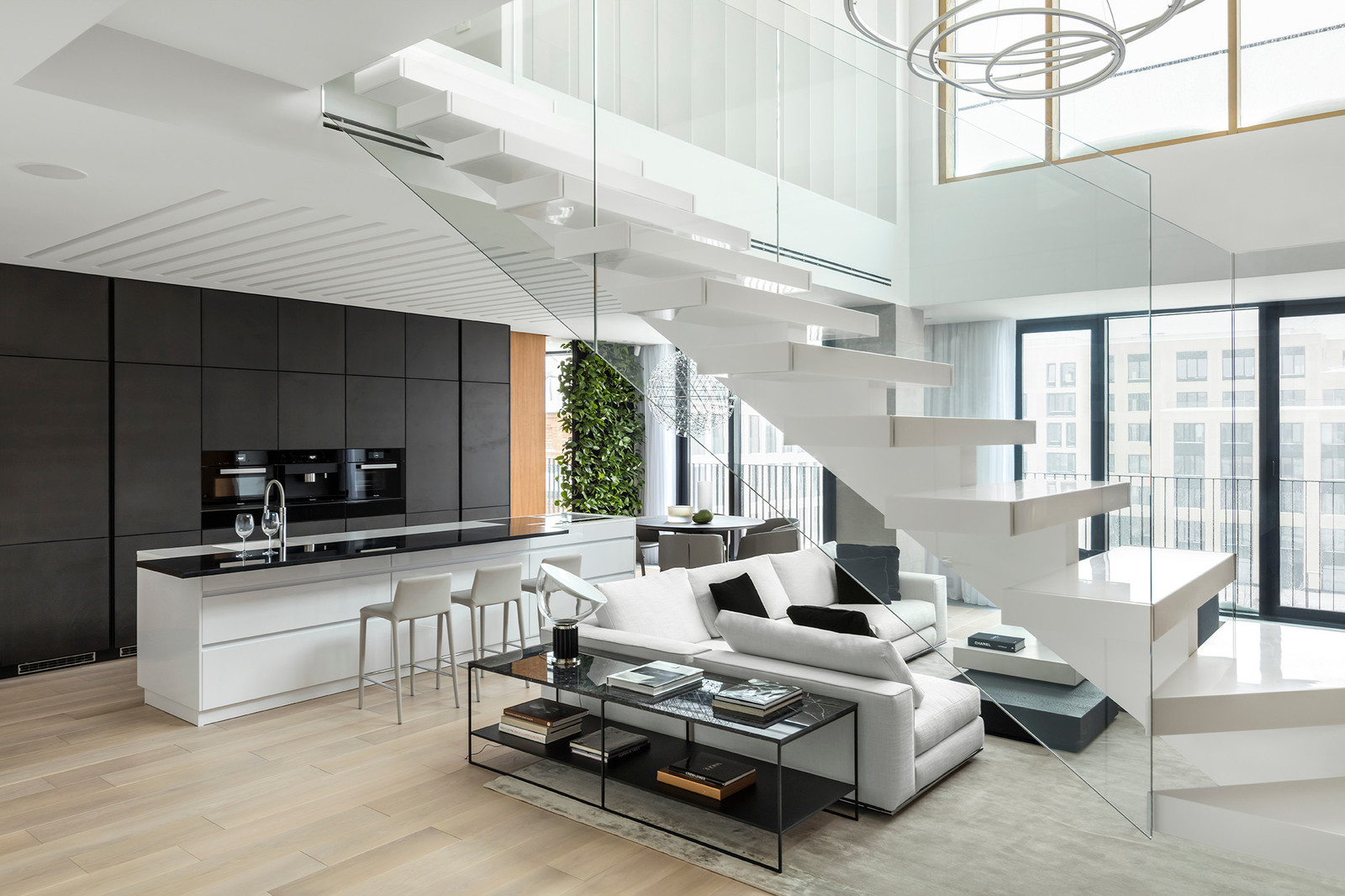 Один из реализованных нами проектов - кухня LEICHT LARGO-FG-A | CONCRETE-A