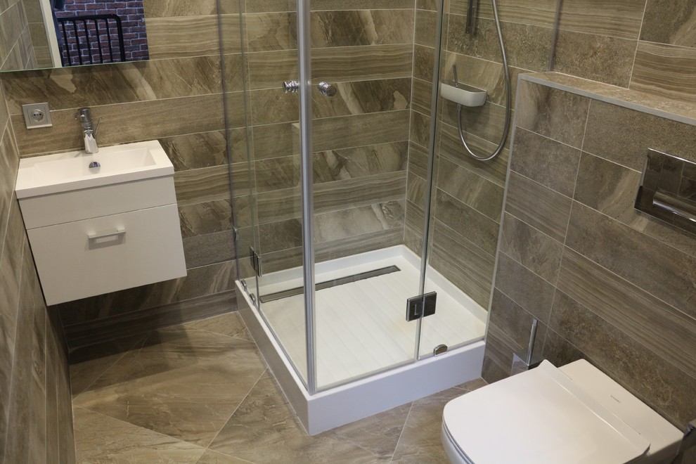 Проект двухуровневой квартиры в стиле ЛОФТ