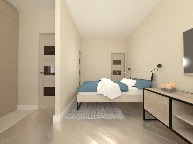 Дизайн и ремонт однокомнатной квартиры (м. Котельники)