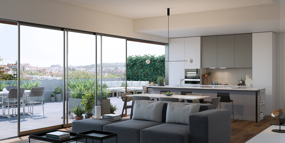 Обложка проекта: Сердце дома - кухня гостиная!