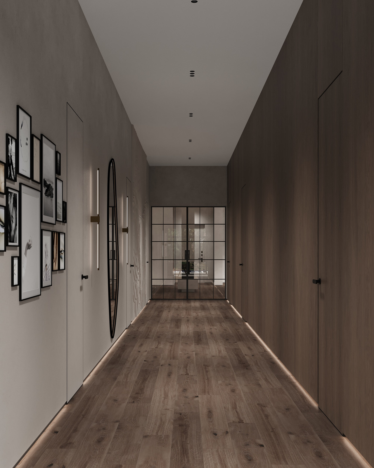 Проект интерьера для загородного дома в Липецке