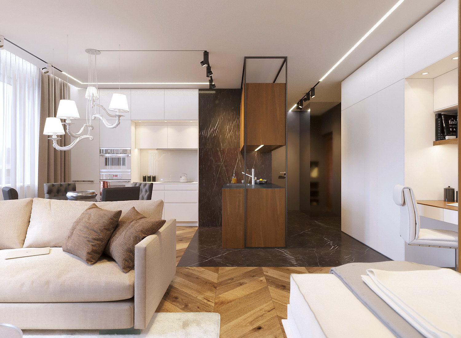 Обложка проекта: Квартира-трансформер. Крылов.