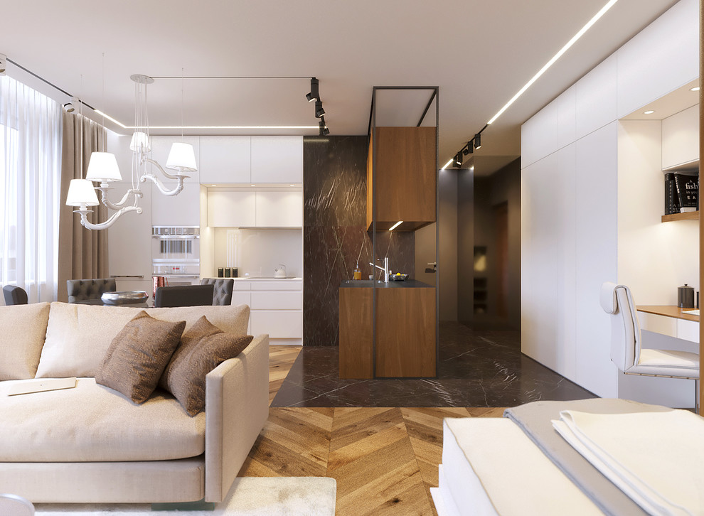 Обложка проекта: Квартира-трансформер. Крылов.