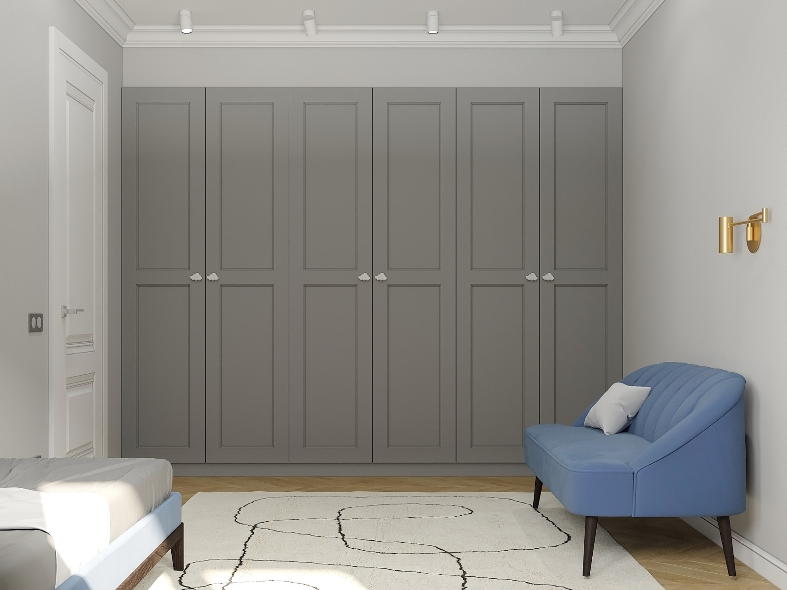 квартира для семьи 68 кв.м. с иделальной планировкой