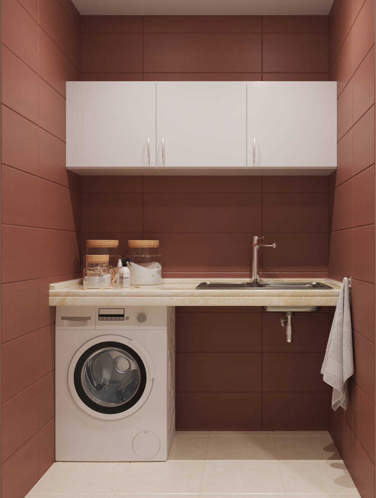 Визуализация квартиры 135 кв ЖК Даудель г.Тюмень