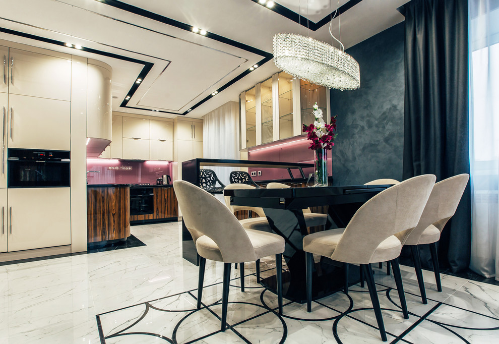 Интерьер трехкомнатной квартиры в современном стиле