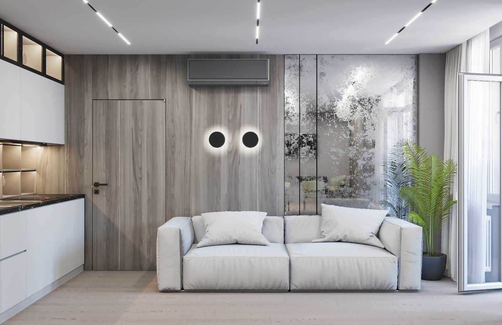 2х комнатная квартира в современном стиле